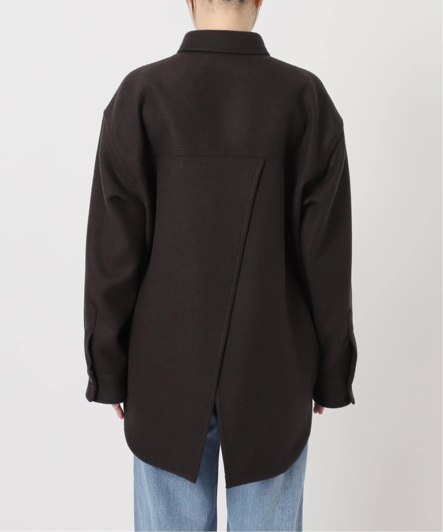 ショートビーバーシャツブルゾン（シャツ／ブラウス）｜IENA