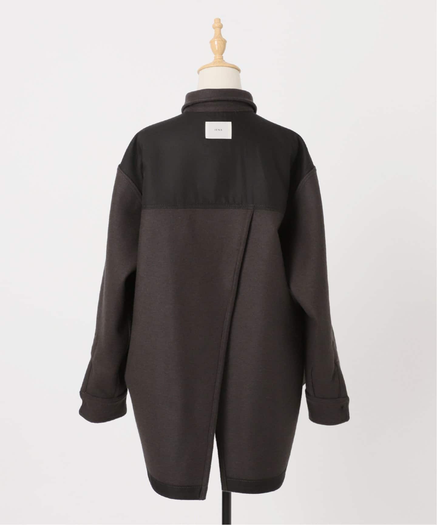 イエナ　ほぼ新品　完売品　ショートビーバーシャツブルゾン ショートビーバーシャツブルゾン（シャツ／ブラウス）｜IENA