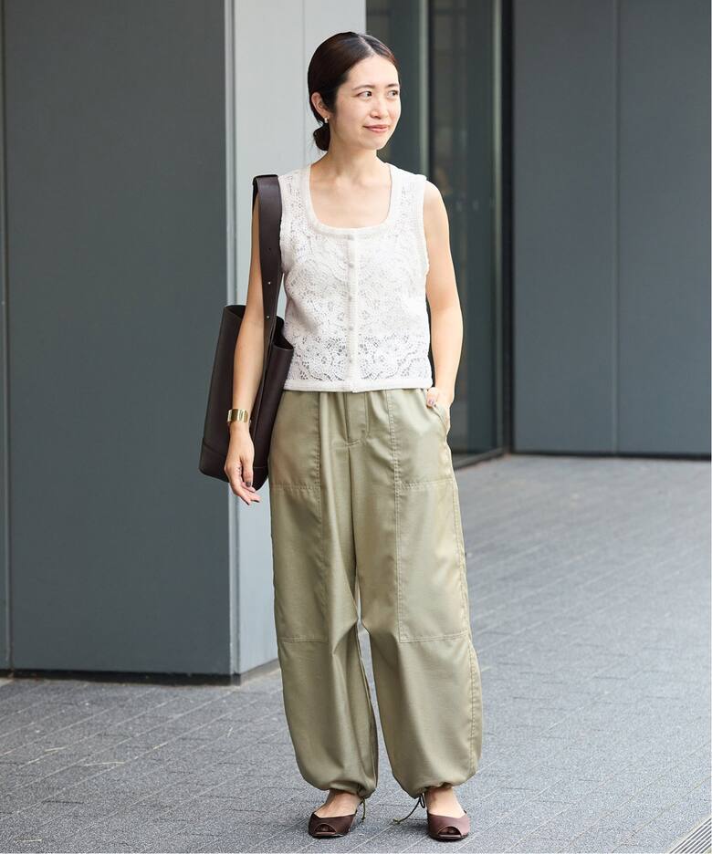 モールエンブロイダリーベスト（ベスト）｜IENA（イエナ）の通販  