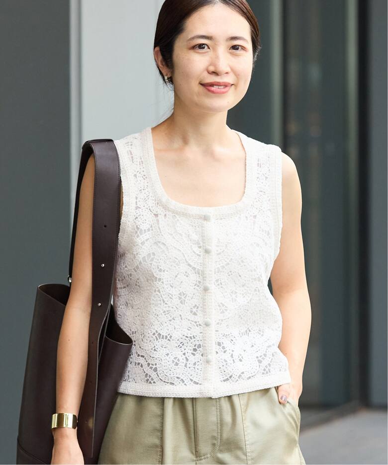 モールエンブロイダリーベスト（ベスト）｜IENA（イエナ）の通販  