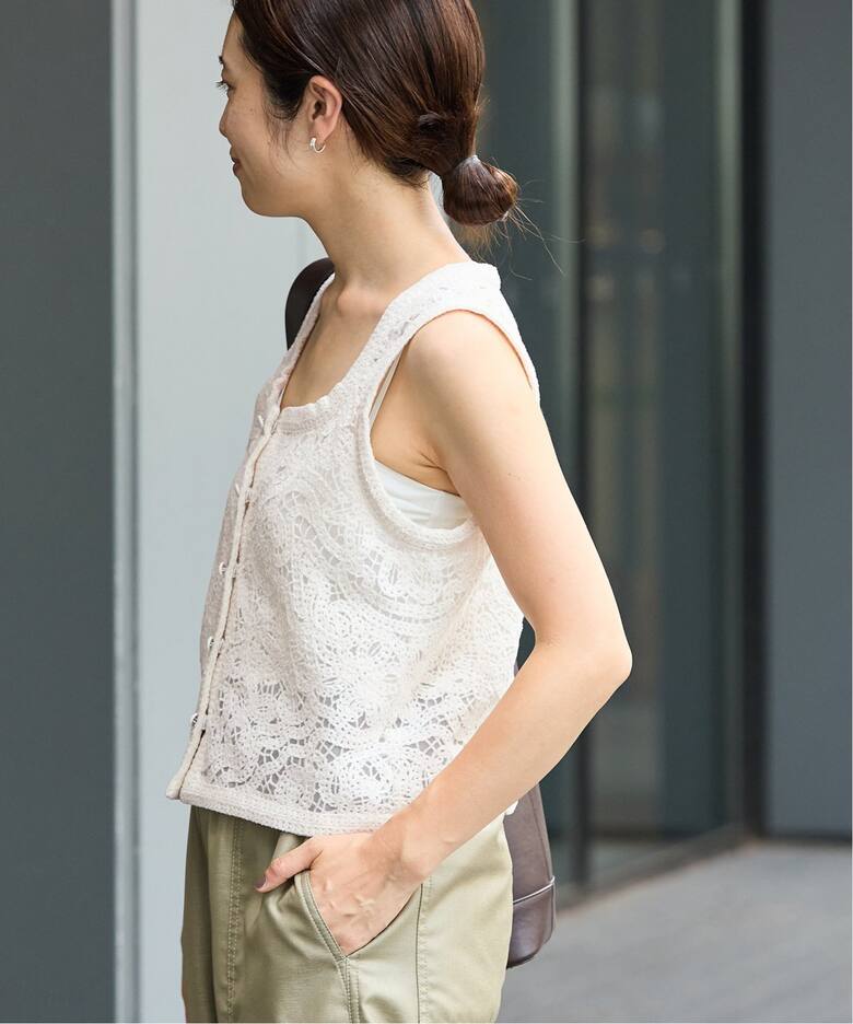 モールエンブロイダリーベスト（ベスト）｜IENA（イエナ）の通販  
