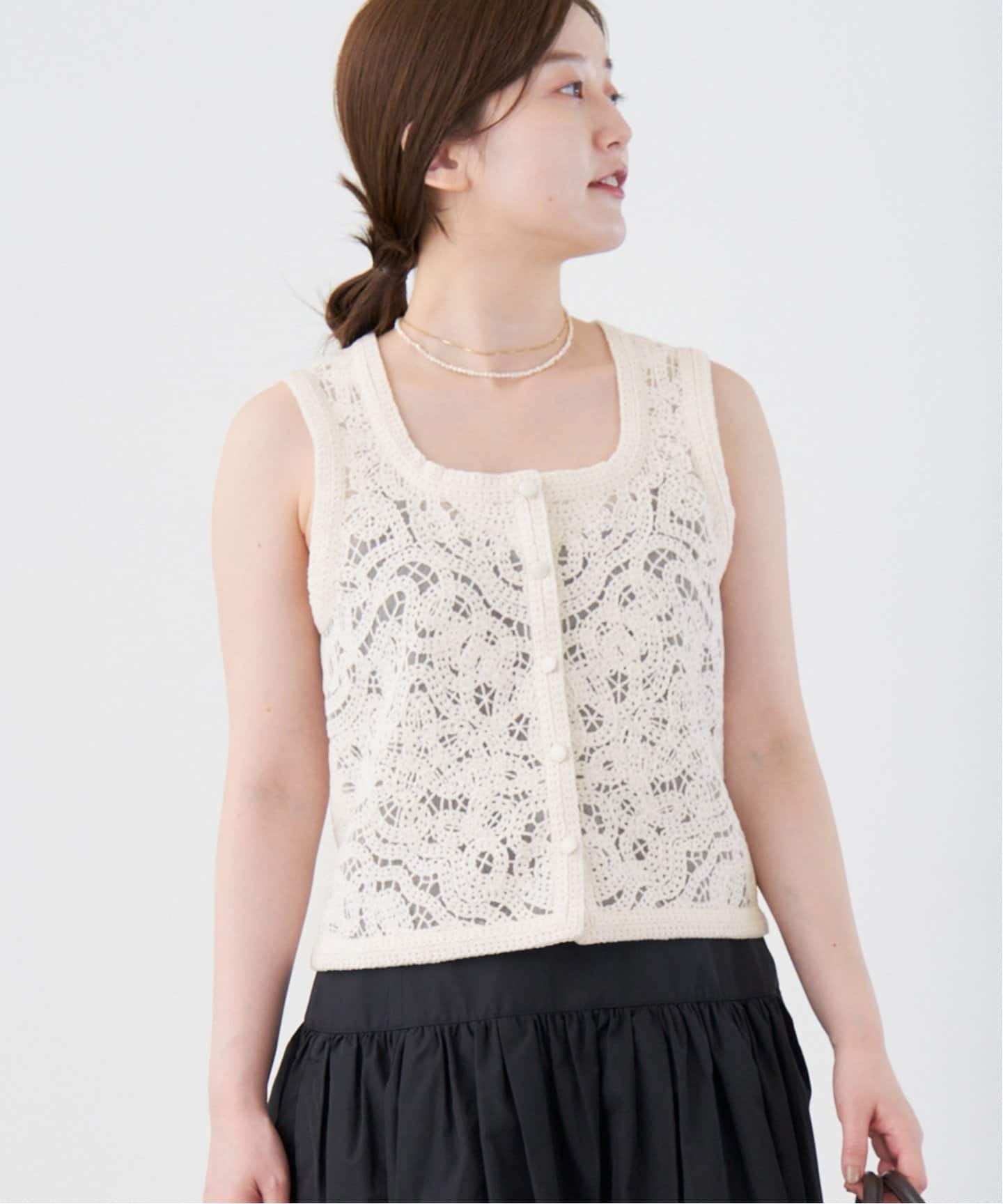 モールエンブロイダリーベスト モールエンブロイダリーベスト（ベスト）｜IENA（イエナ）の通販
