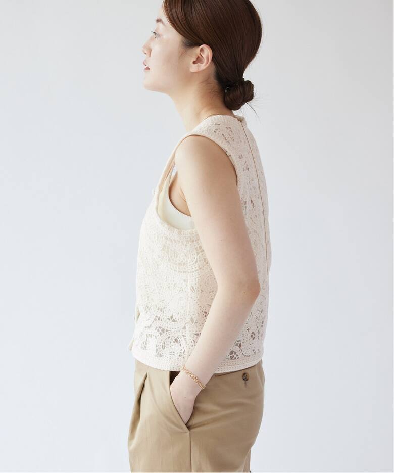 モールエンブロイダリーベスト（ベスト）｜IENA（イエナ）の通販  