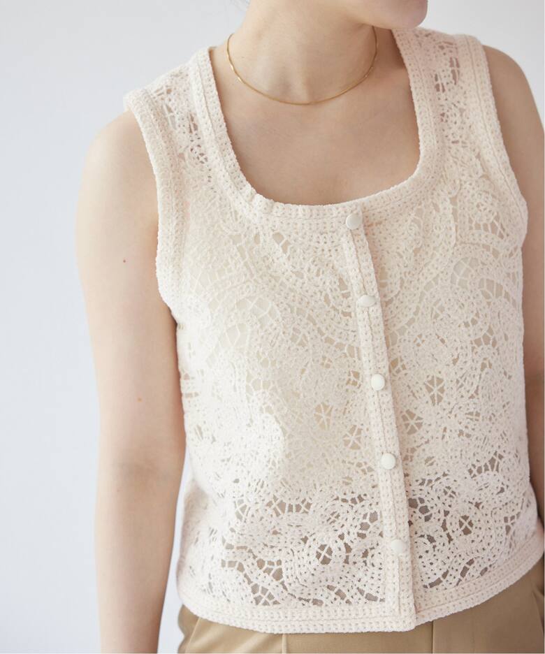 モールエンブロイダリーベスト（ベスト）｜IENA（イエナ）の通販  