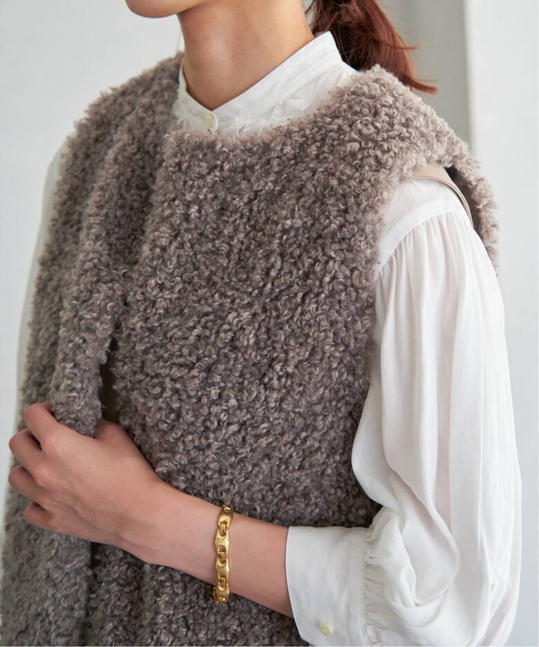 ECOPEL カーリーファーベスト（ベスト）｜IENA（イエナ）の通販 