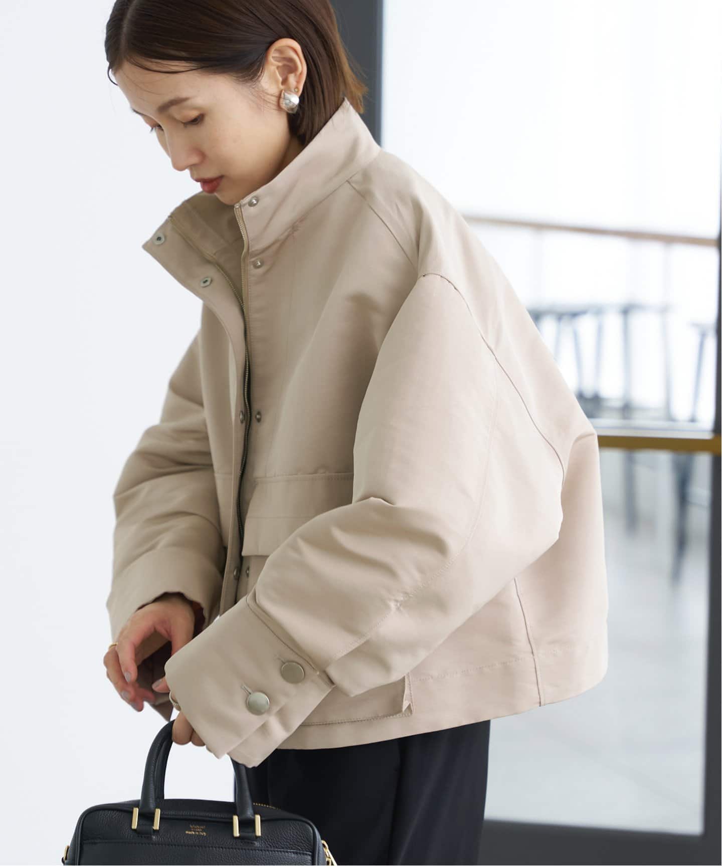 グログランブルゾン（その他ブルゾン／アウター）｜IENA（イエナ）の