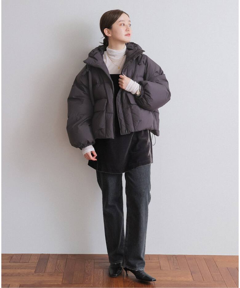 カポック混ショートダウン（ダウンジャケット）｜IENA（イエナ）の通販  