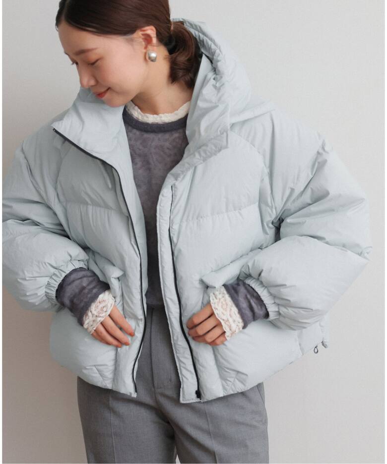 カポック混ショートダウン（ダウンジャケット）｜IENA（イエナ）の通販  