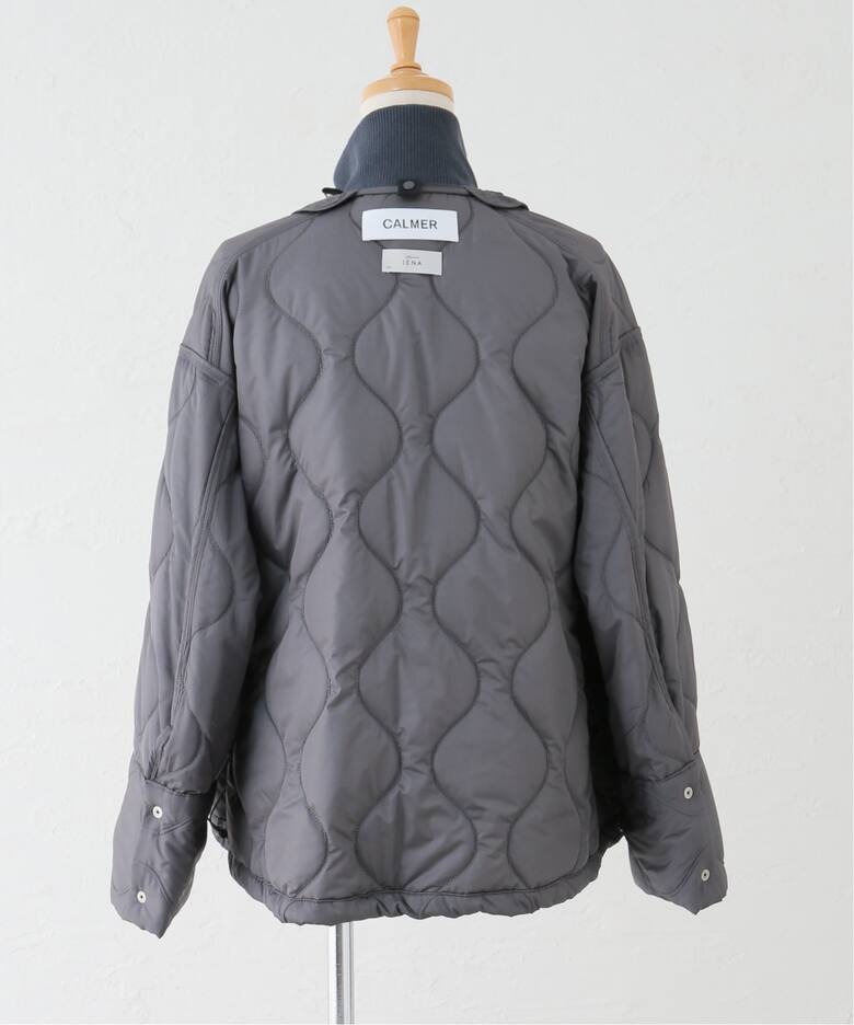 CALMER×MAISON IENA ZERODOWN ZIP BLOUSON（中綿・キルティング 