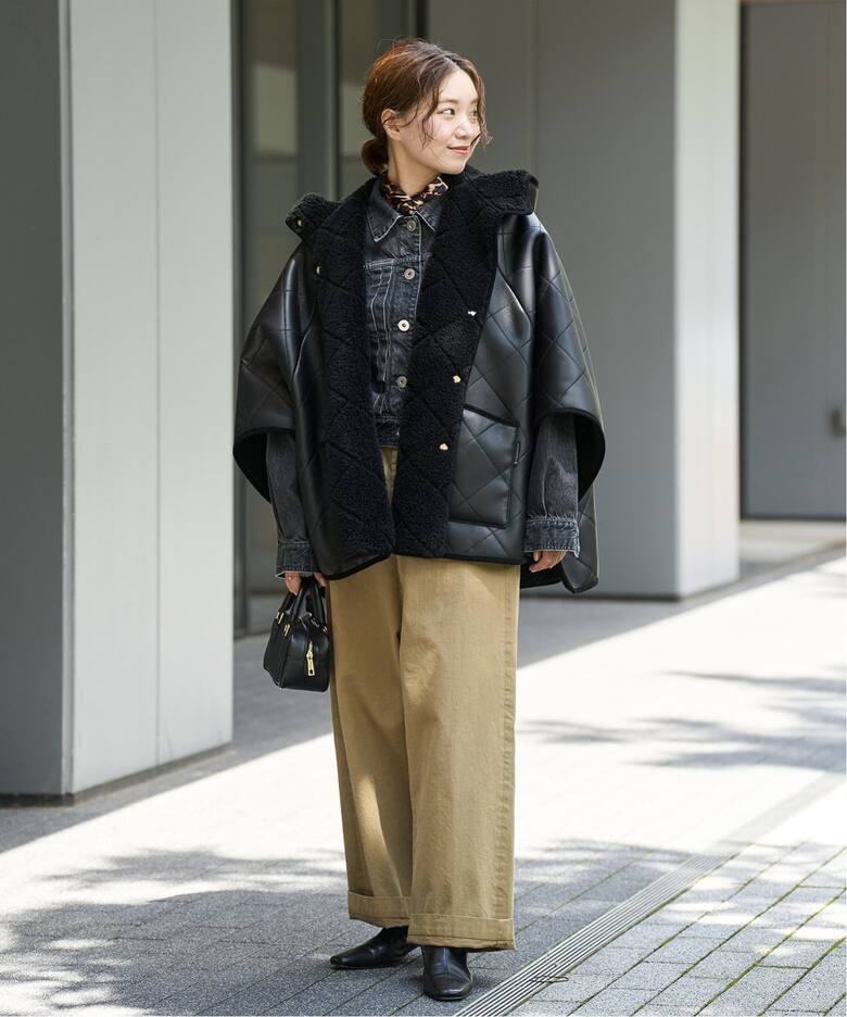 MACKINTOSH/マッキントッシュ 別注 LYNESS ポンチョボアコート 