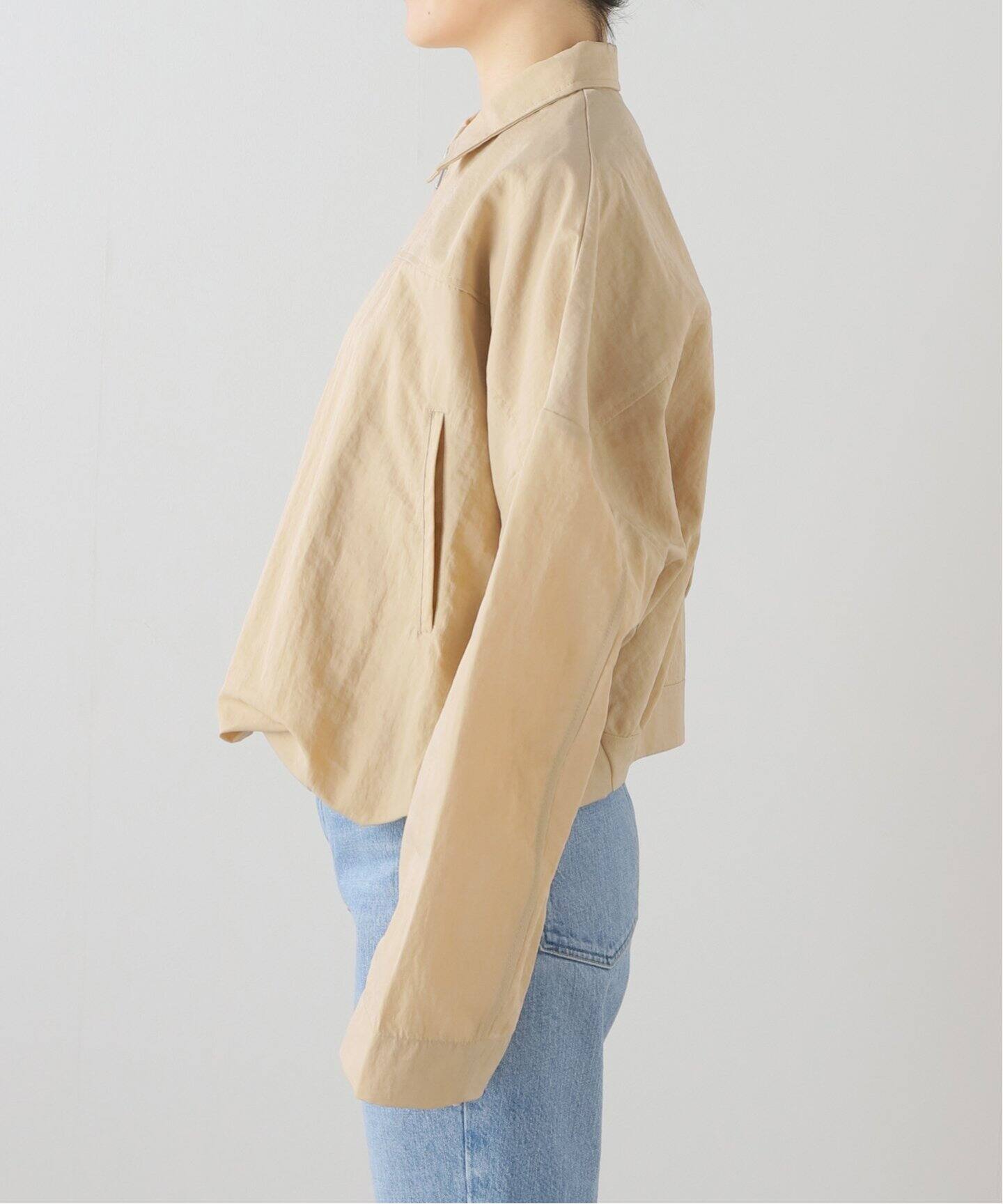 新品]イエナ ラーベンスサロナー キャンバスライトジャケット(カーキ) 怒れ 