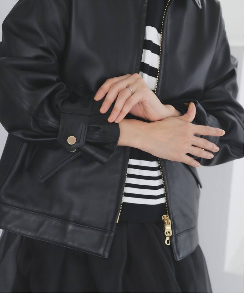 CINQUANTA/チンクアンタ 別注 LEATHER BZ レザーブルゾン（レザー 