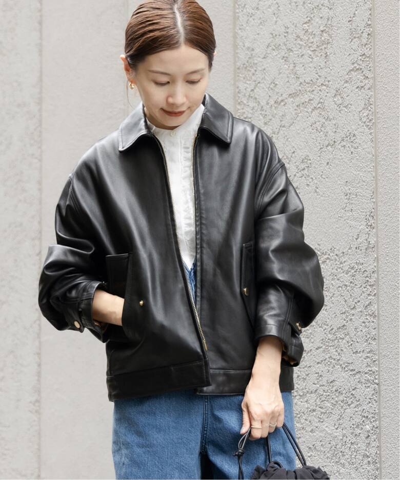 CINQUANTA/チンクアンタ 別注 LEATHER BZ レザーブルゾン（レザー 