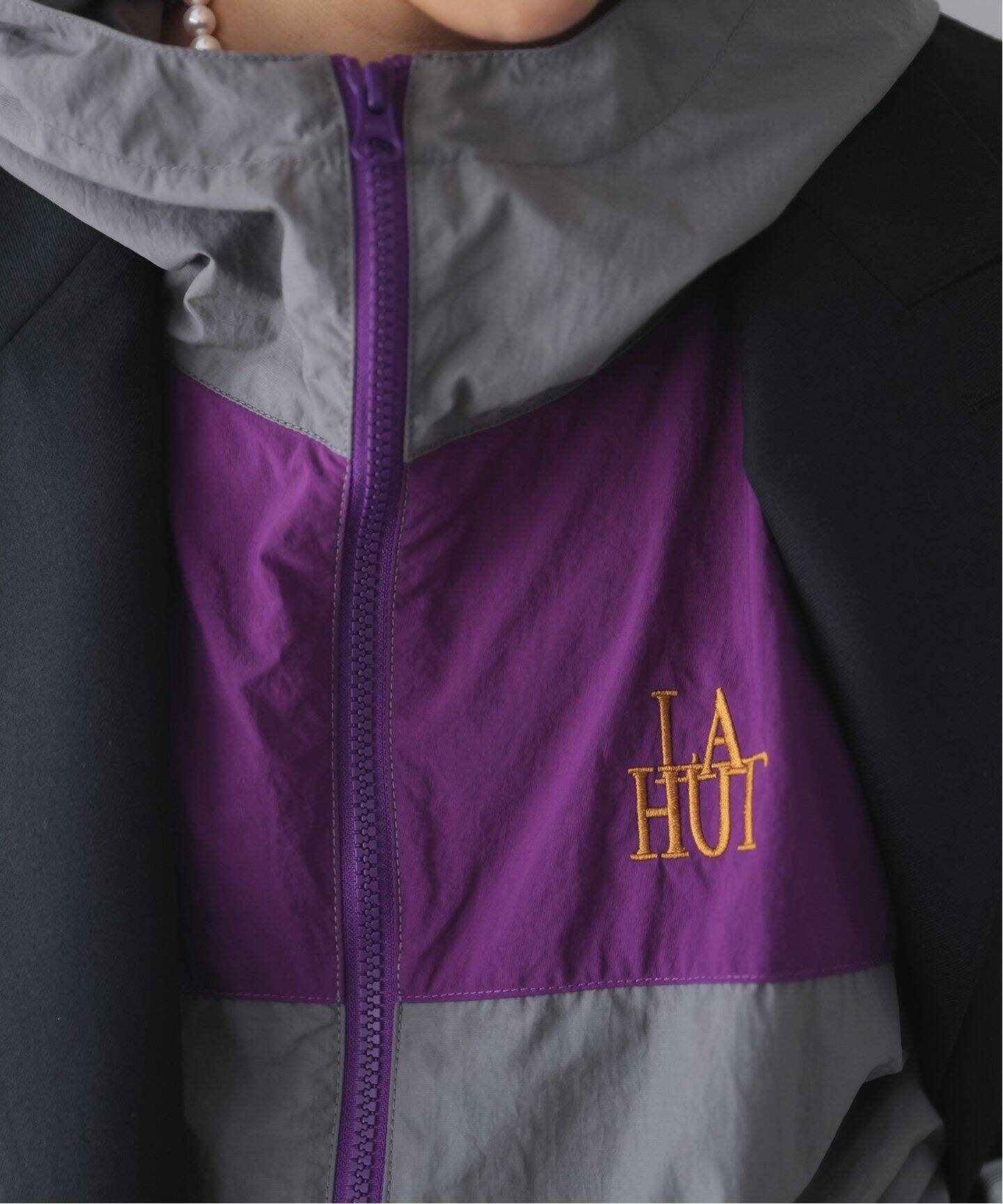 追加》La Hutte/ラ ユット カラーフードパーカー（マウンテンパーカー 