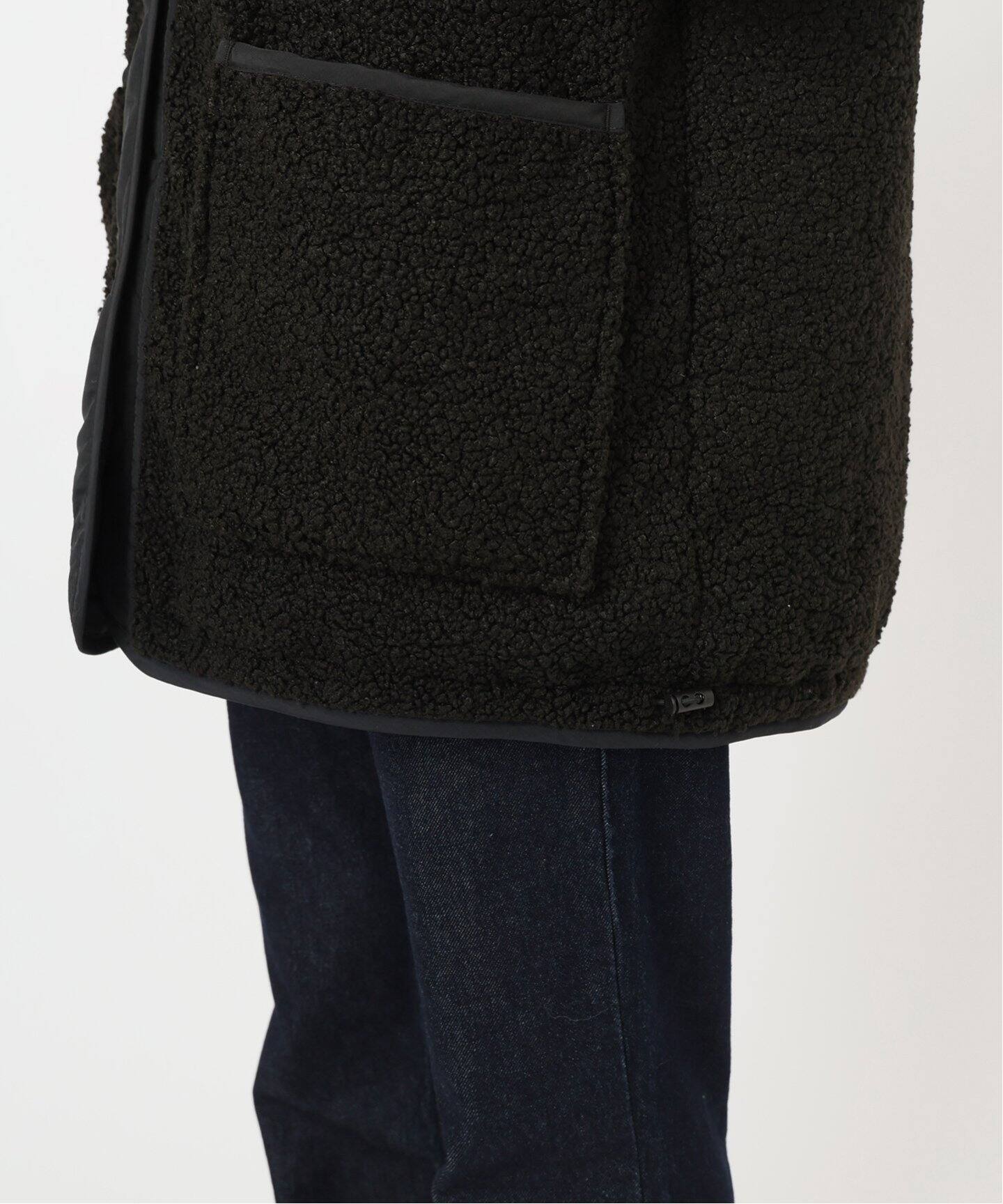 リバーシブルキルティングボアブルゾン（その他ブルゾン