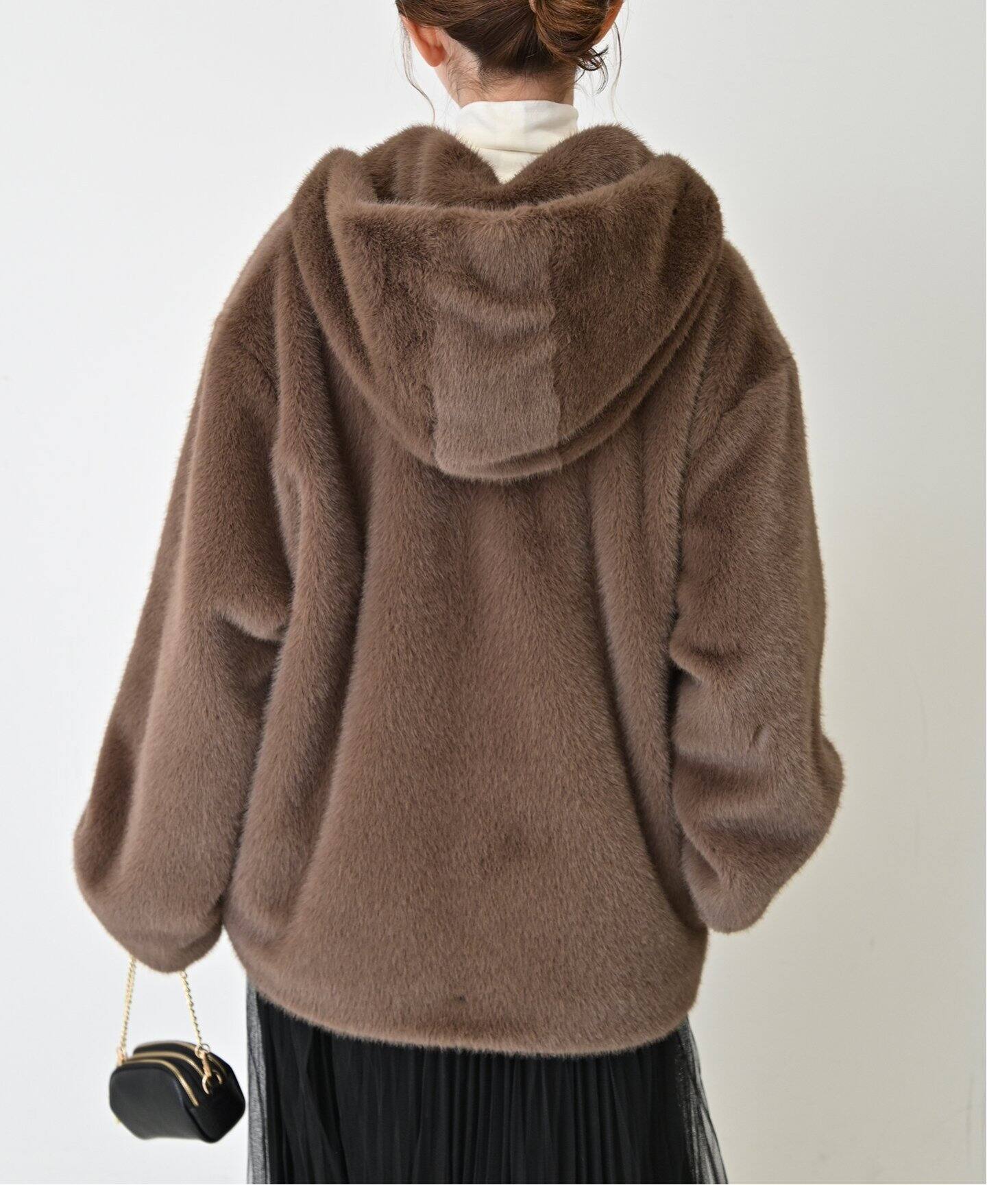 フーディECOファー（その他ブルゾン／アウター）｜SLOBE IENA  