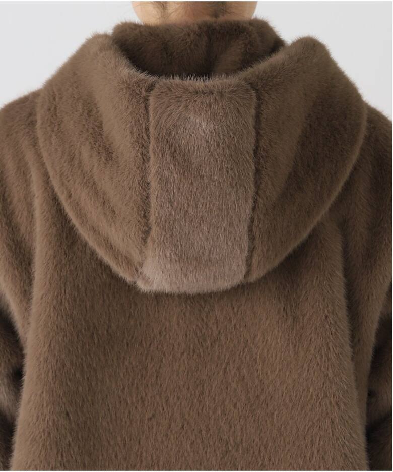 フーディECOファー（その他ブルゾン／アウター）｜SLOBE IENA  