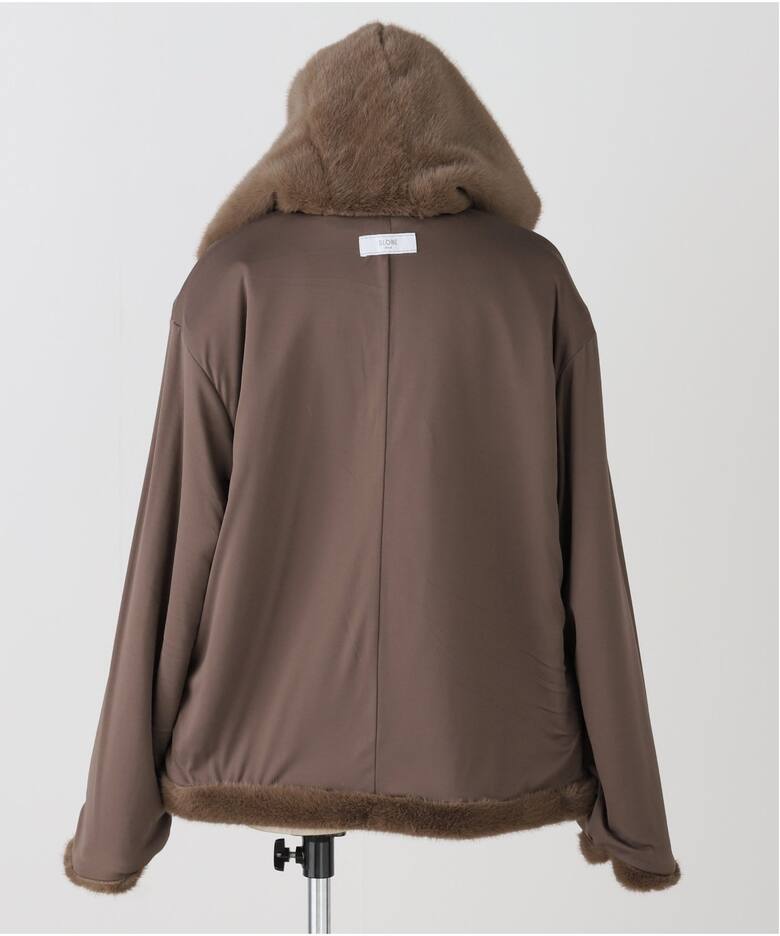 フーディECOファー（その他ブルゾン／アウター）｜SLOBE IENA  