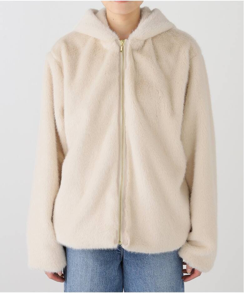 フーディECOファー（その他ブルゾン／アウター）｜SLOBE IENA  