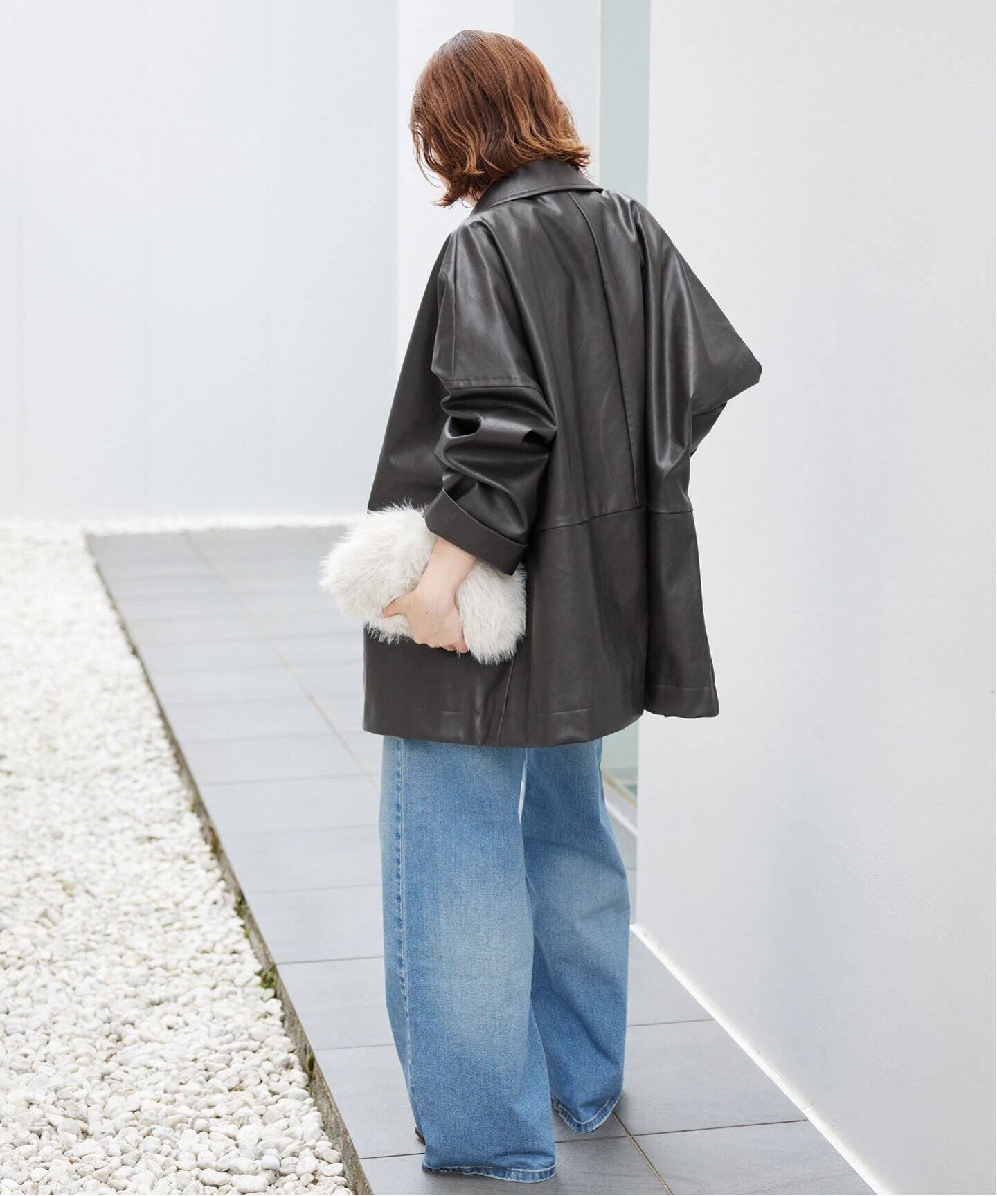 イエナ IENA ラムレザーライダース ジャケット（SLOBE IENA レザー  