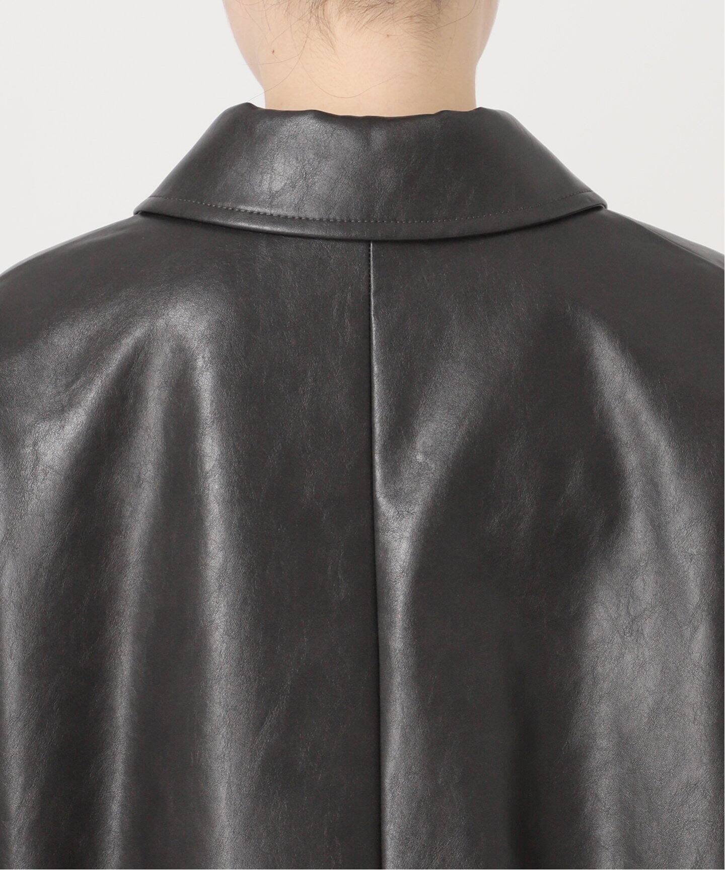 フェイクレザーブルゾン（レザージャケット）｜SLOBE IENA（スローブ  