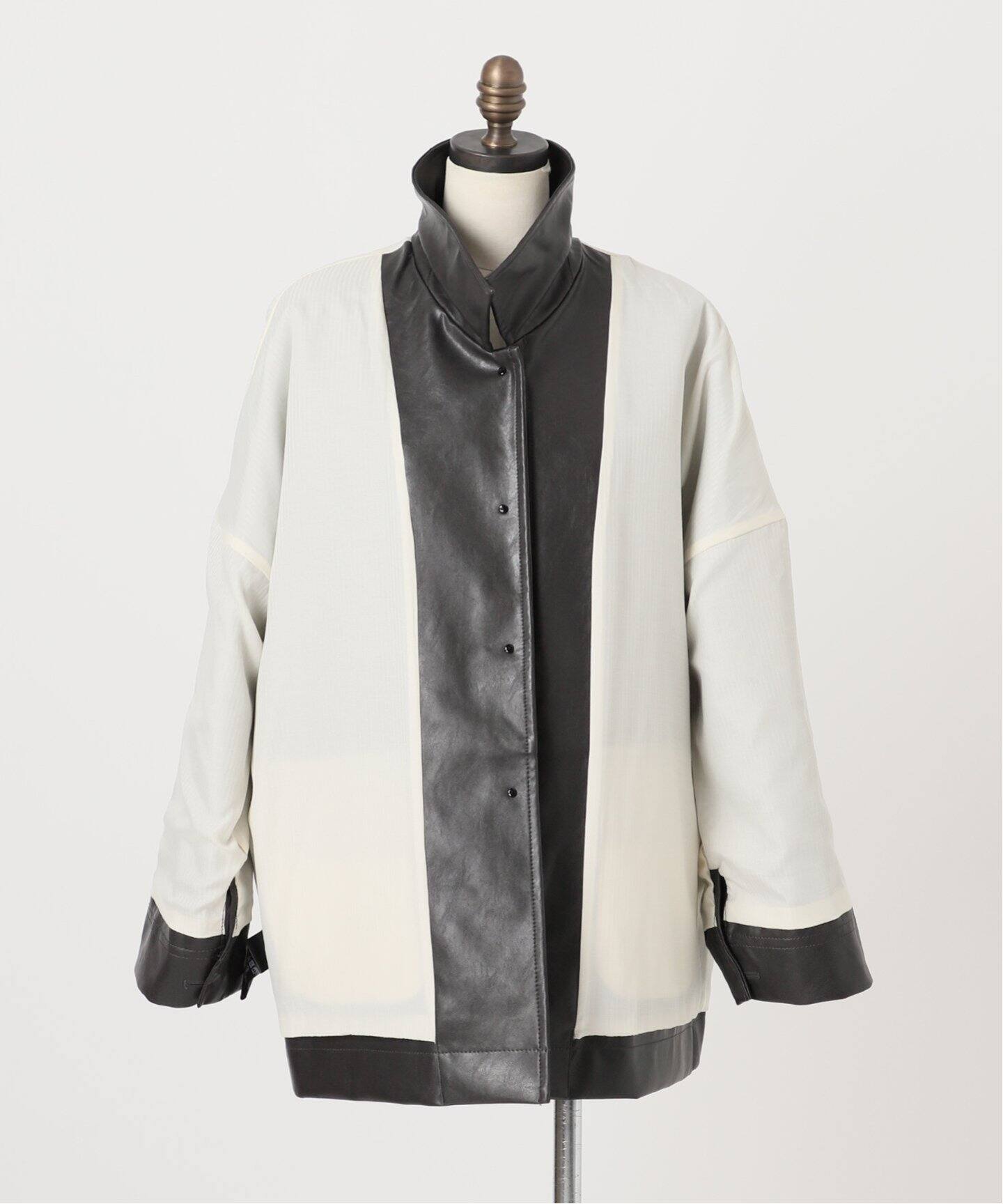 フェイクレザーブルゾン（レザージャケット）｜SLOBE IENA（スローブ  