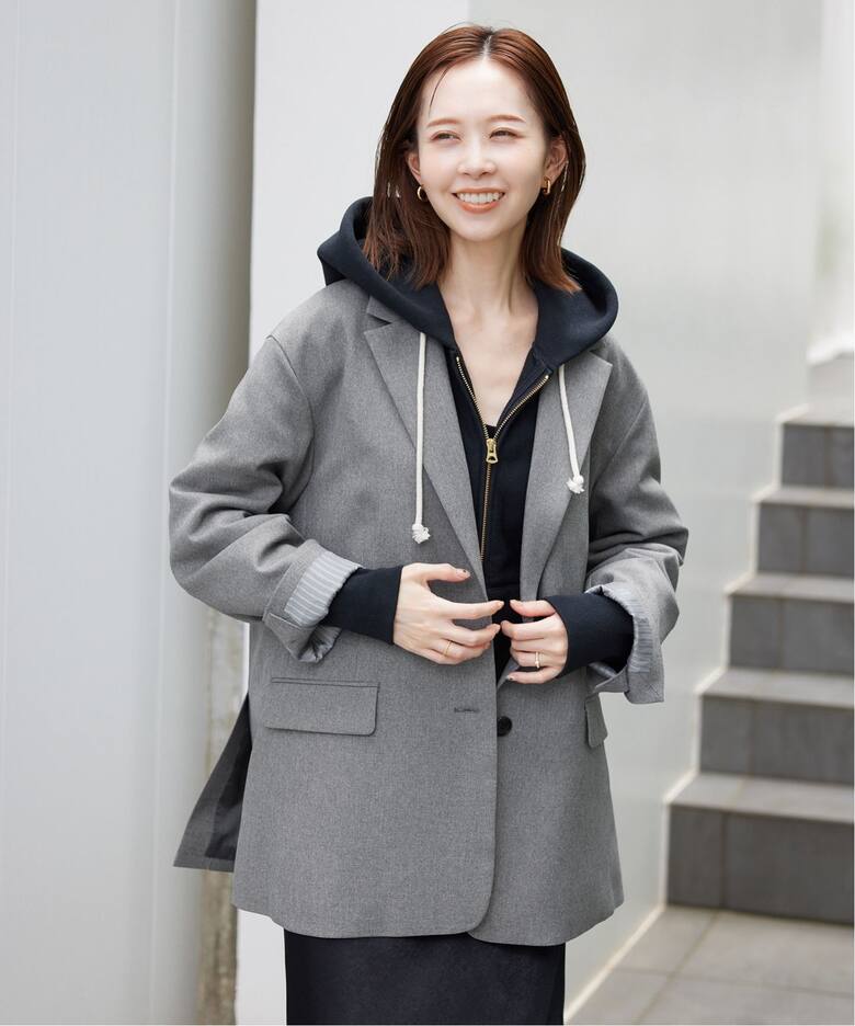 PE SHARK ビッグジャケット（テーラードジャケット）｜SLOBE IENA  