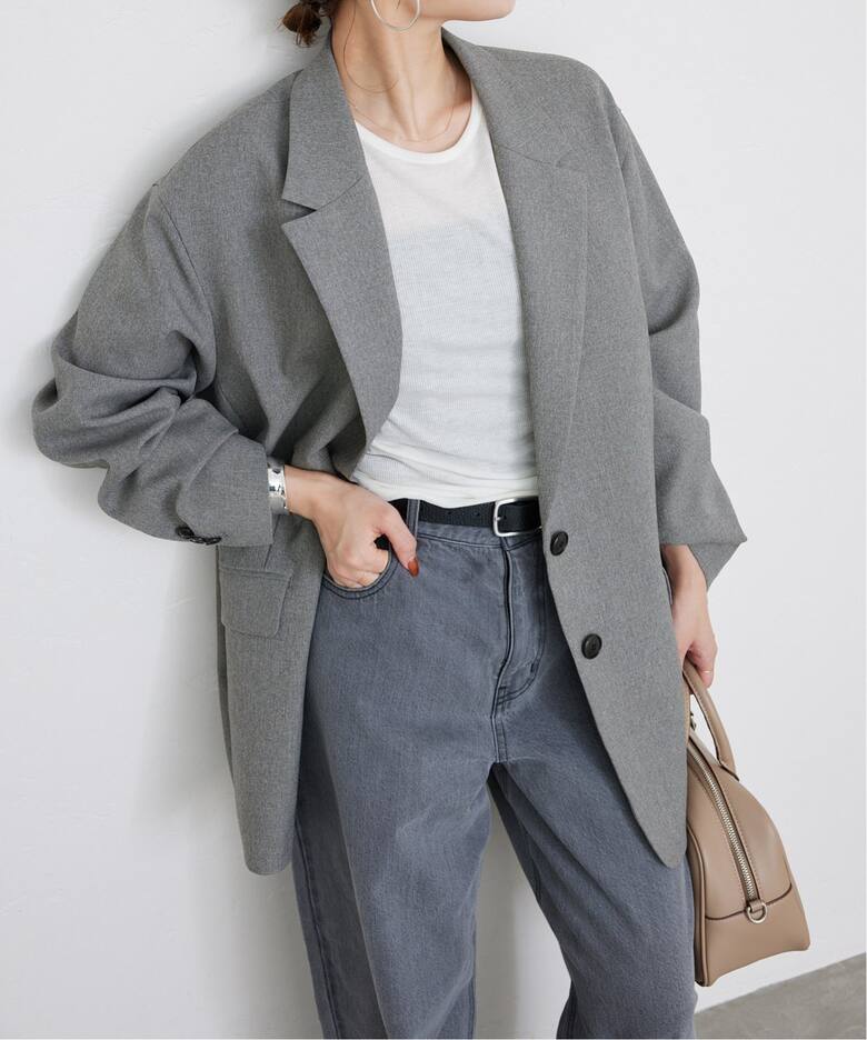 PE SHARK ビッグジャケット（テーラードジャケット）｜SLOBE IENA  