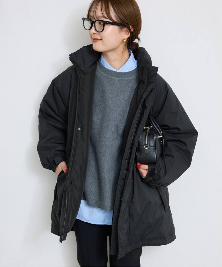 ウォッシャブル中綿モンスターパーカーブルゾン（中綿  