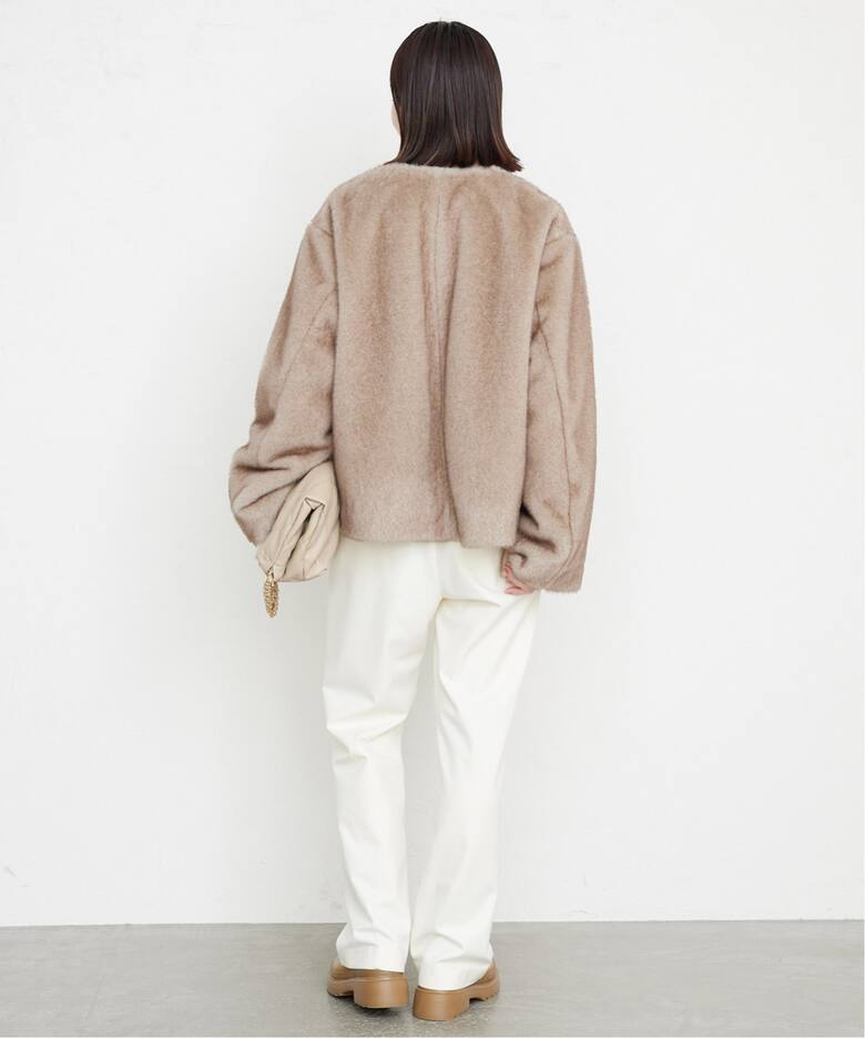 Mink Fake fur Coat（その他ブルゾン／アウター）｜SLOBE IENA 