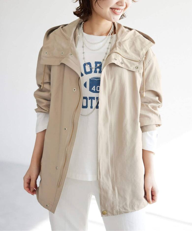 WEB限定/追加》NCウェザーフーディーブルゾン（マウンテンパーカー  