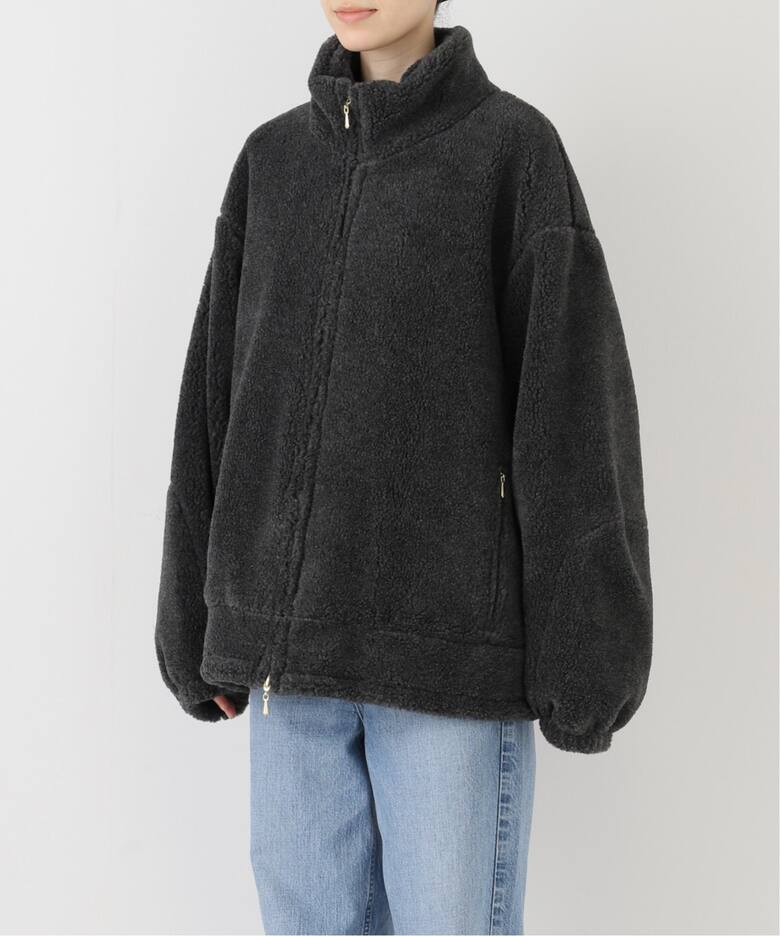 ウールコンボアスタンドコクーンブルゾン（その他ブルゾン／アウター  