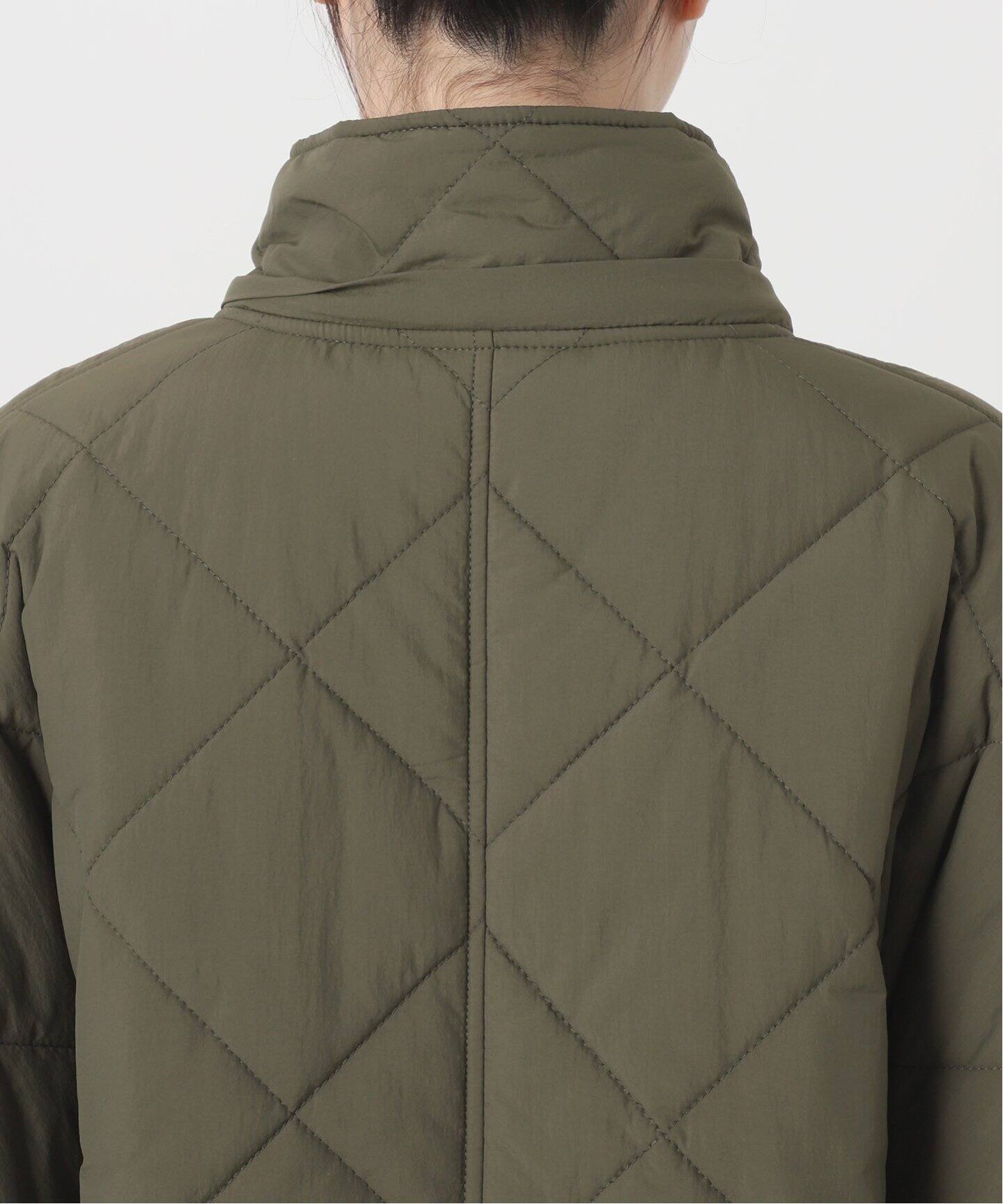 撥水パッディドフーディーポンチョ（その他ブルゾン／アウター  