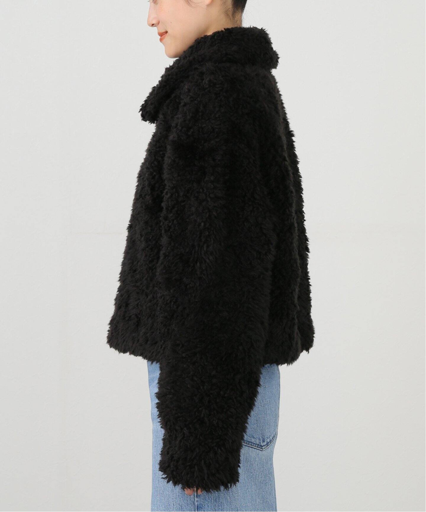 LOW CLASSIC/ロウ クラシック FUR JACKET LW244JK04_BK（その他 