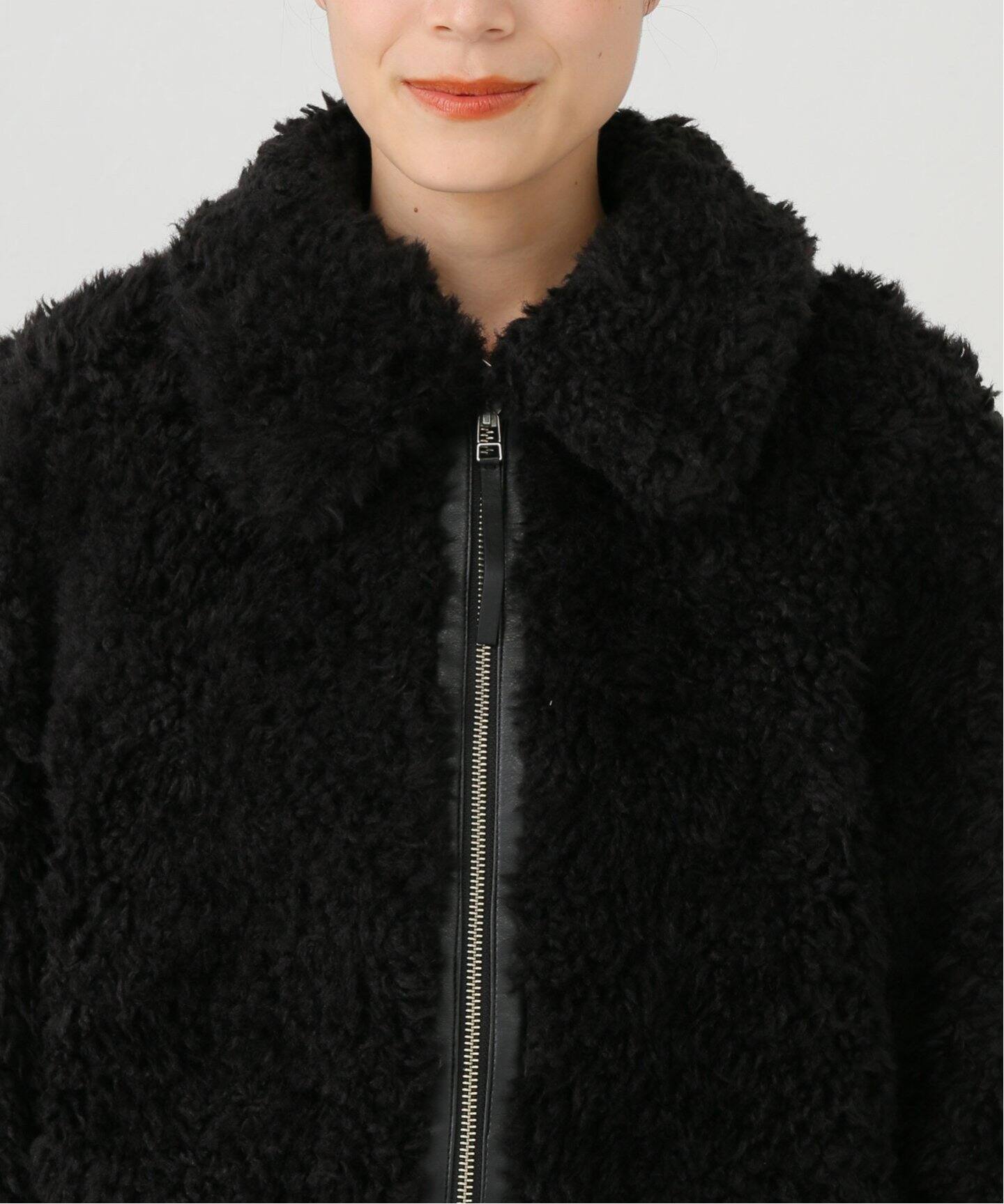 LOW CLASSIC/ロウ クラシック FUR JACKET LW244JK04_BK（その他 
