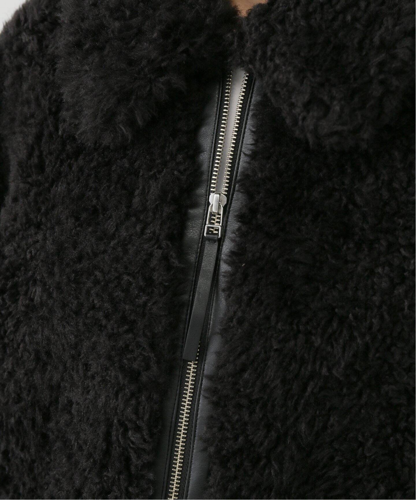 LOW CLASSIC/ロウ クラシック FUR JACKET LW244JK04_BK（その他 