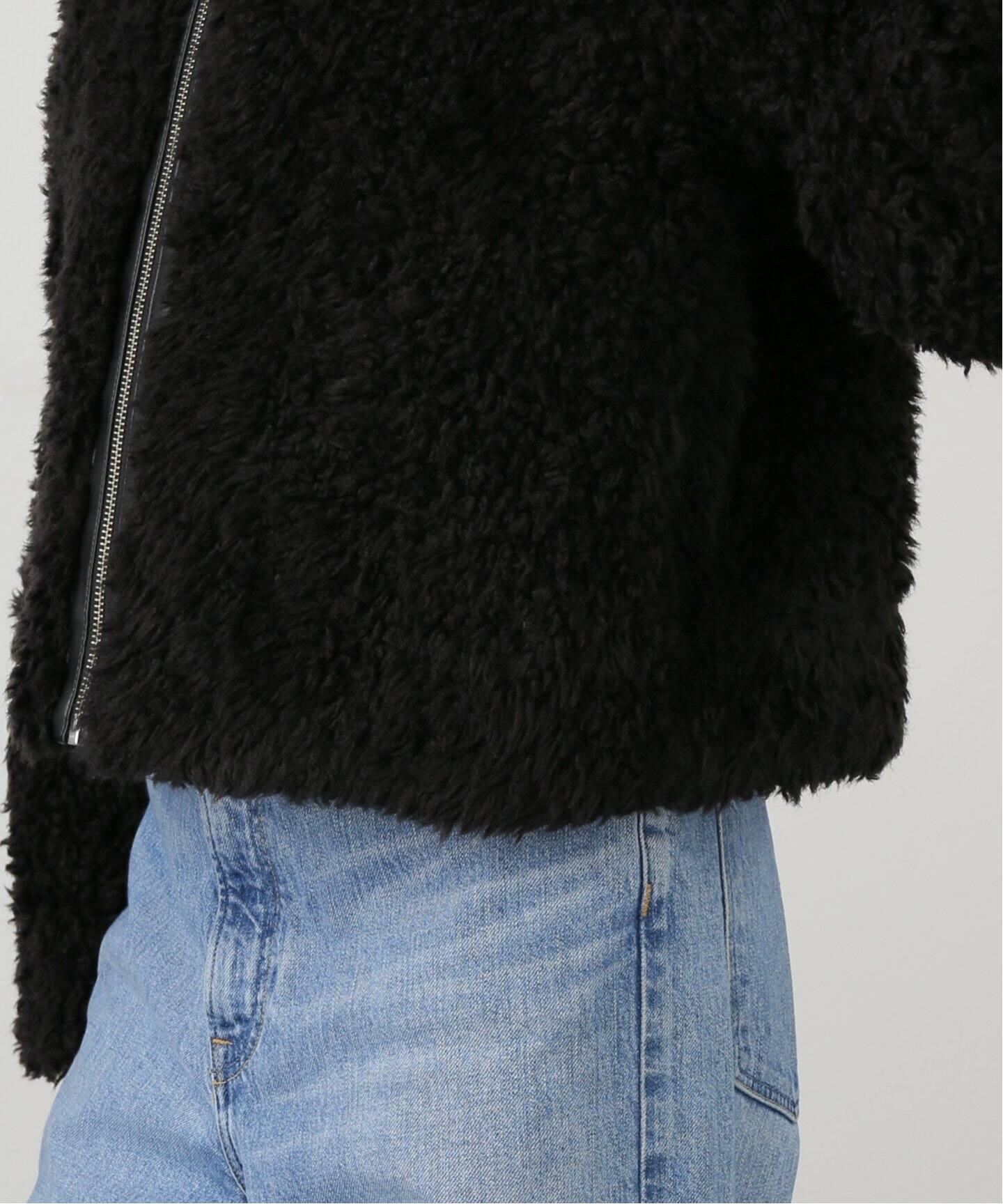 LOW CLASSIC/ロウ クラシック FUR JACKET LW244JK04_BK（その他 