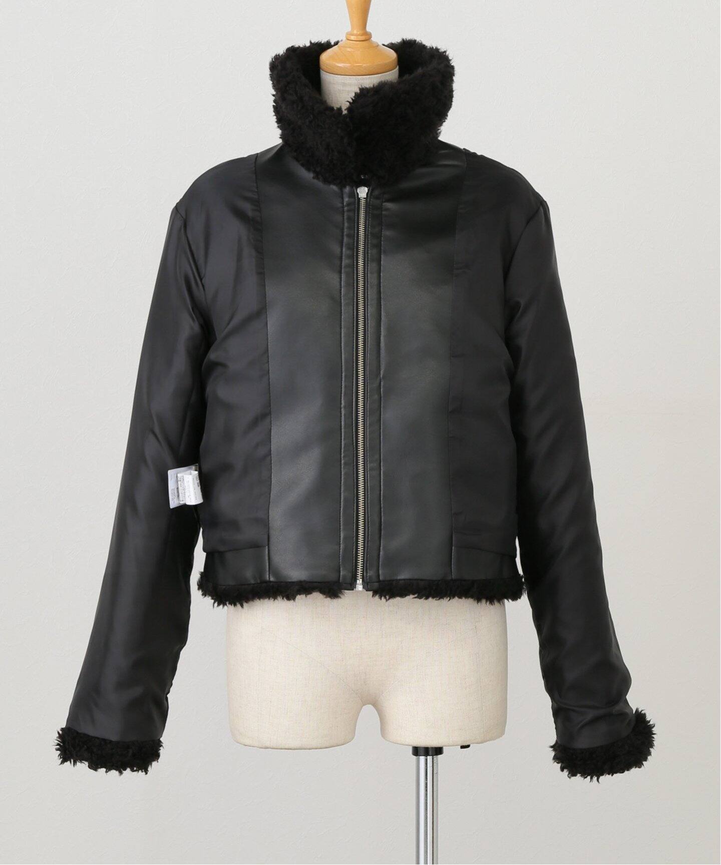 LOW CLASSIC/ロウ クラシック FUR JACKET LW244JK04_BK（その他 