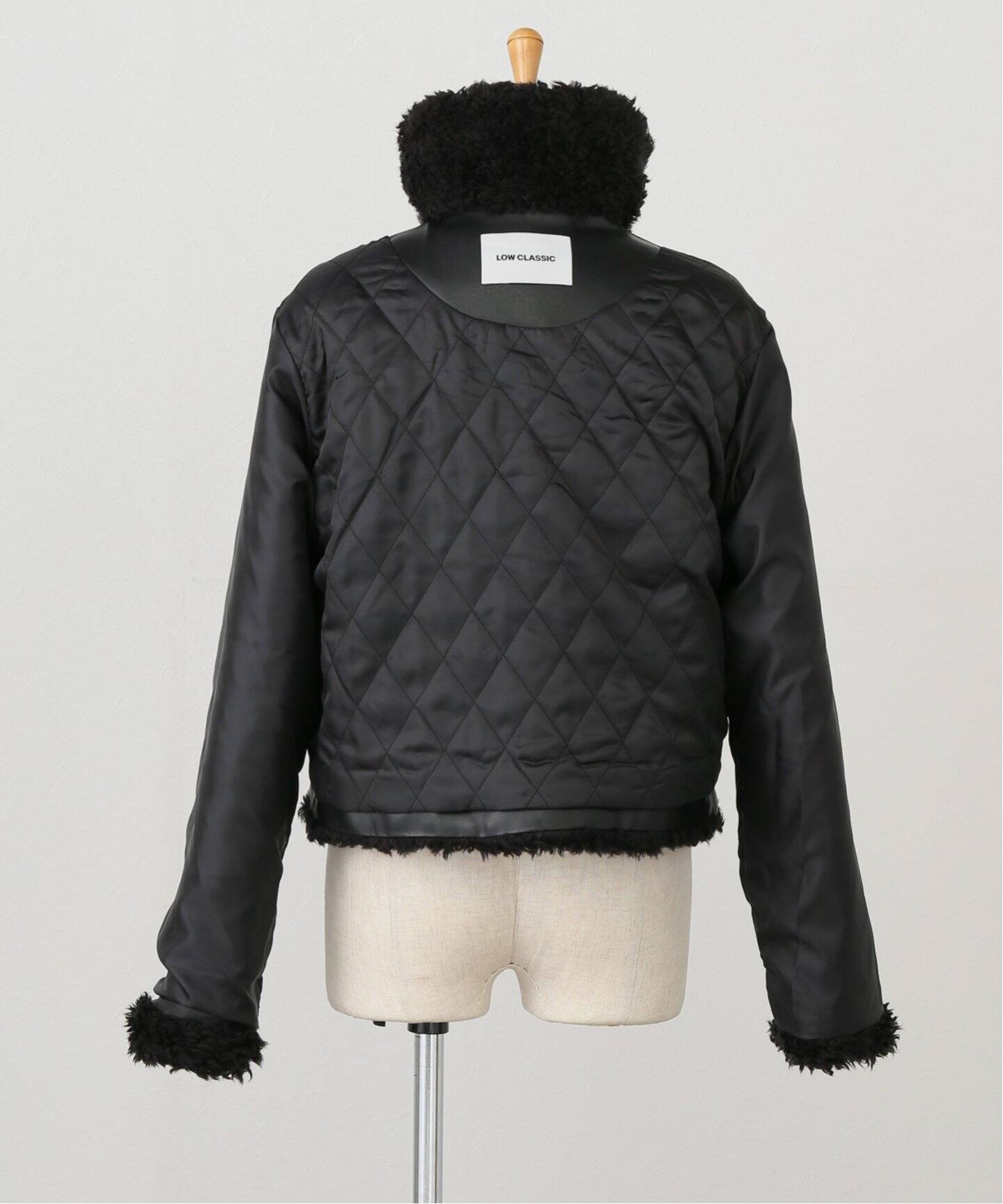 LOW CLASSIC/ロウ クラシック FUR JACKET LW244JK04_BK（その他 