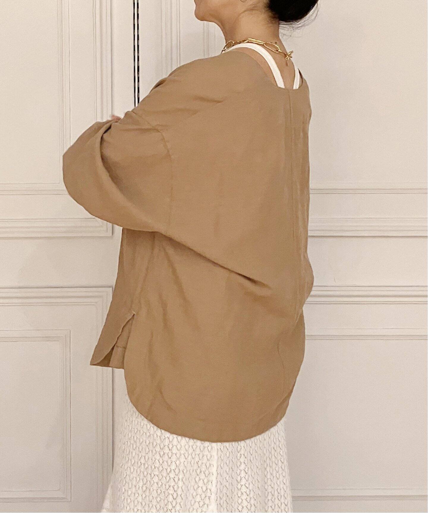 2025AW 美品IENA LA BOUCLE ecoファーブルゾン ベージュ IENA LA BOUCLE ecoファーブルゾン（その他ブルゾン／アウター）｜IENA