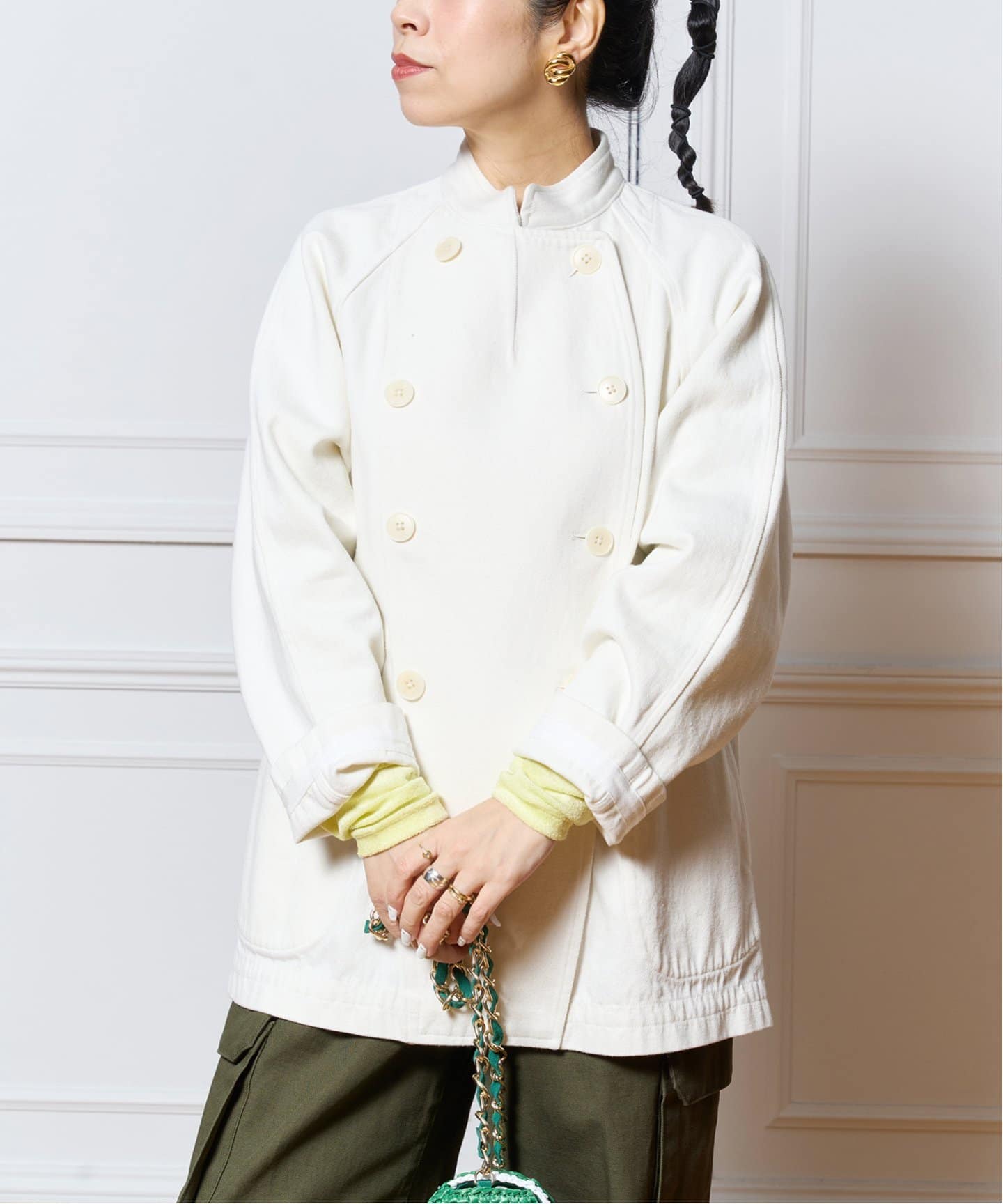 IENA LA BOUCLE H/C ギャバ コックジャケットのコーディネート