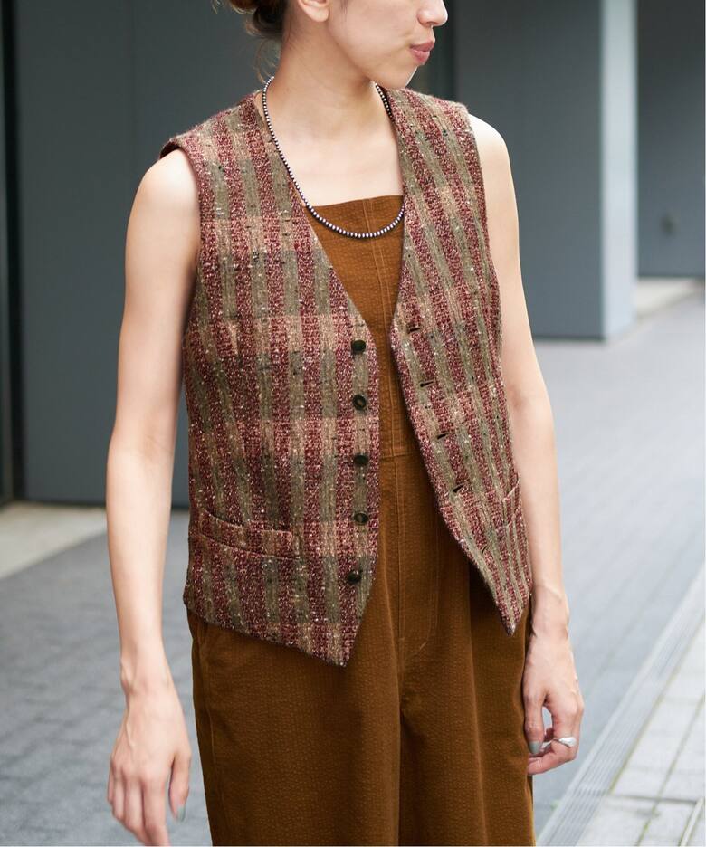 IENA LA BOUCLE LINTON Vネックベスト（ジレ）｜IENA（イエナ）の通販 