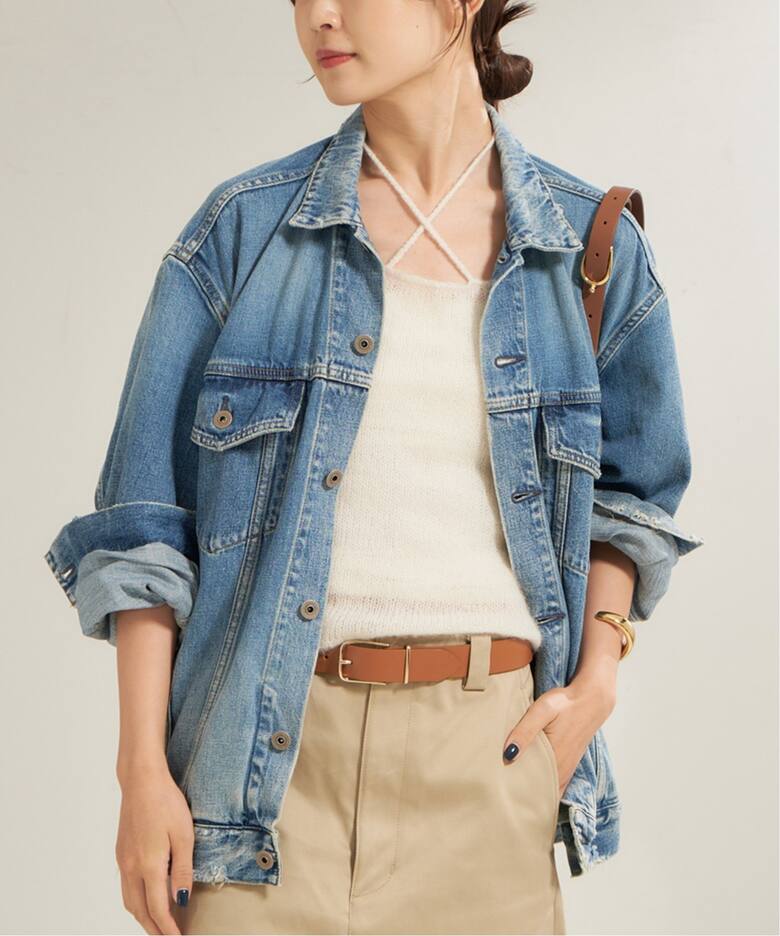 Damaged デニムジャケット（その他ブルゾン／アウター）｜Plage  