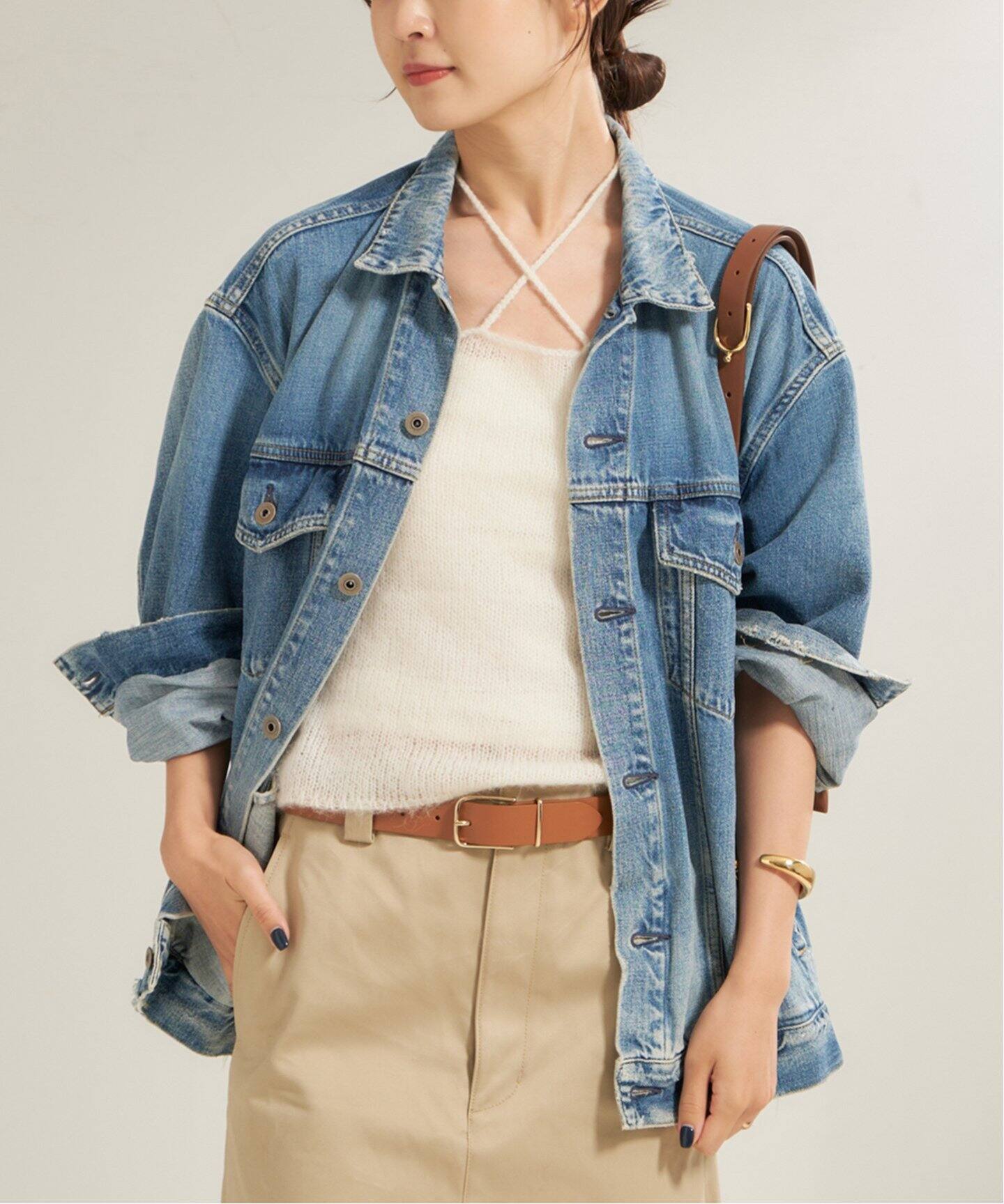 Damaged デニムジャケット（その他ブルゾン／アウター）｜Plage  