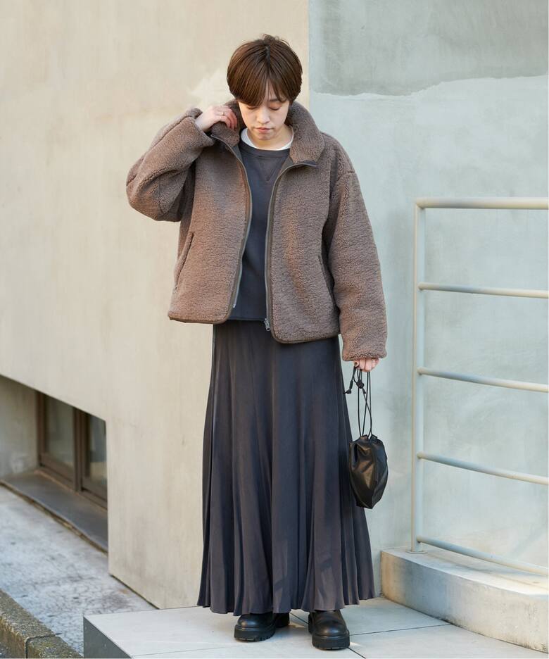 追加》reversible boa ブルゾン（その他ブルゾン／アウター）｜Plage  