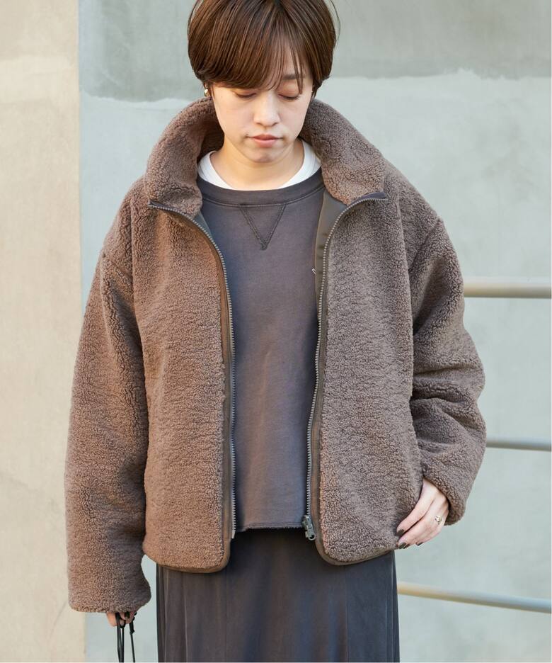 追加》reversible boa ブルゾン（その他ブルゾン／アウター）｜Plage  