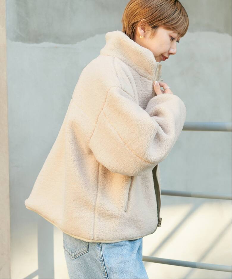 追加》reversible boa ブルゾン（その他ブルゾン／アウター）｜Plage  