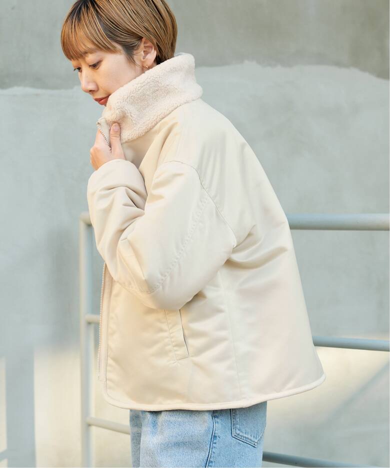 追加》reversible boa ブルゾン（その他ブルゾン／アウター）｜Plage  