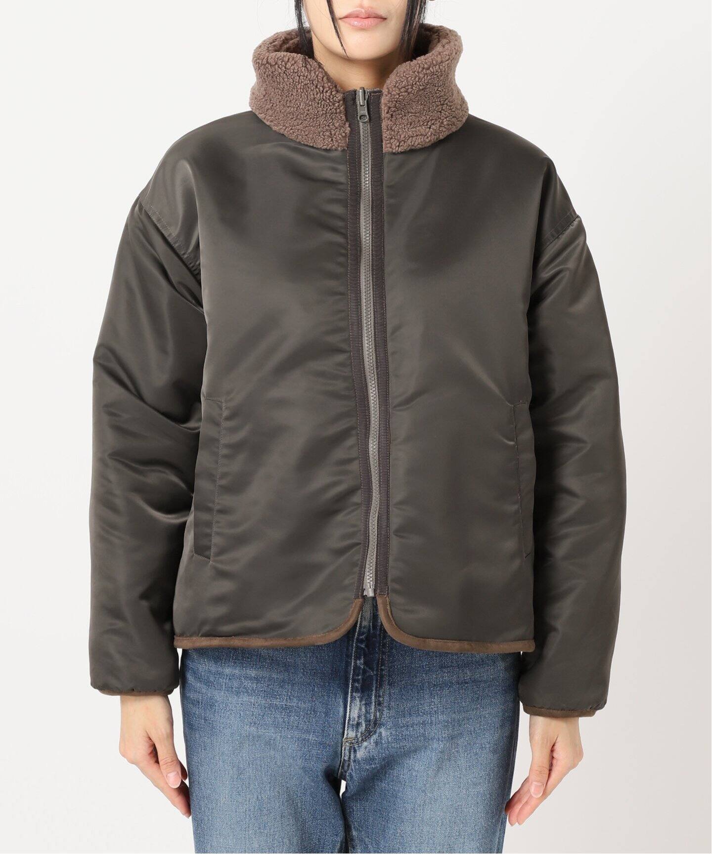 追加》reversible boa ブルゾン（その他ブルゾン／アウター）｜Plage 