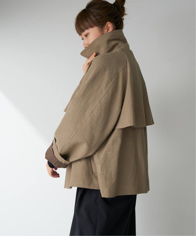 plage WOOL LINEN ブルゾン38
